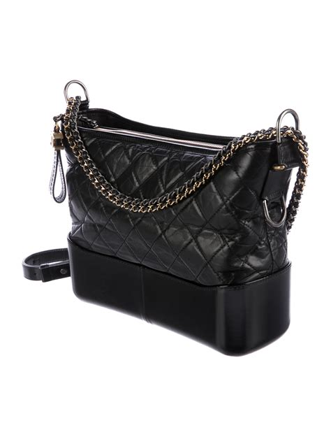 chanel gabrielle bag medium black|Chanel gabrielle bag price euro.